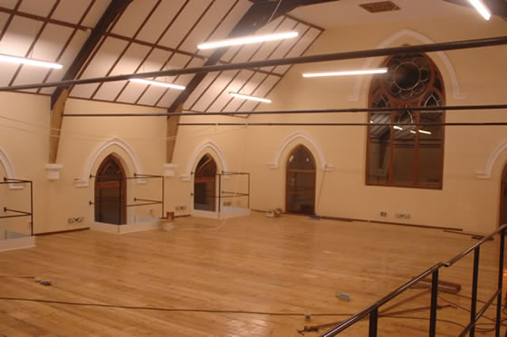 St. mry's Upper Floor looking east